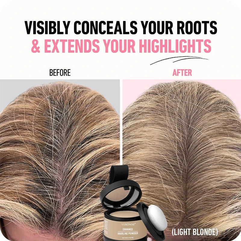 Instant Hairline Coverage – Waterproof Black Root Repair